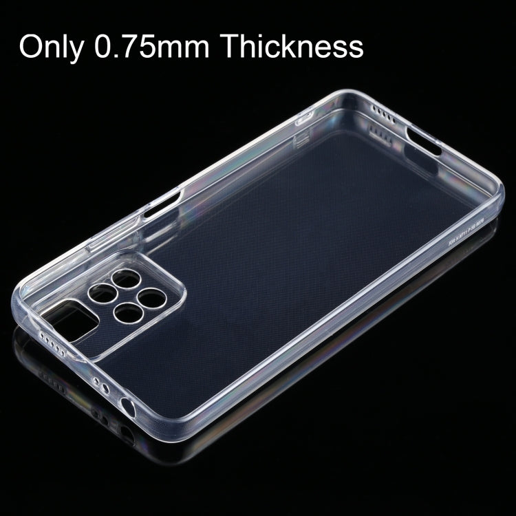For Xiaomi Redmi Note 11 Pro / 11 Pro+ 0.75mm Ultra-thin Transparent TPU Soft Phone Case