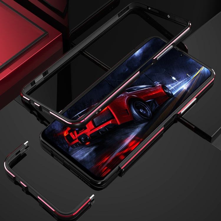 For Xiaomi Redmi Note 11 Aurora Series Lens Protector + Metal Frame Phone Case