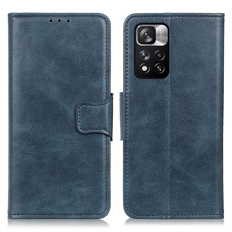 For Xiaomi Redmi Note 11 Pro / Redmi Note 11 Pro+ 5G / Mi 11i Mirren Crazy Horse Texture Horizontal Flip Leather Phone Case with Holder & Card Slots & Wallet
