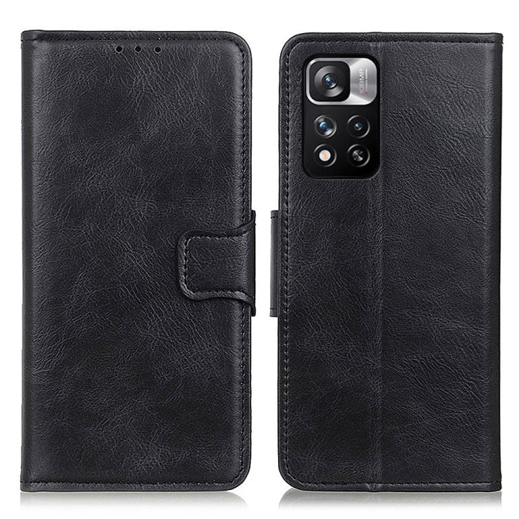 For Xiaomi Redmi Note 11 Pro / Redmi Note 11 Pro+ 5G / Mi 11i Mirren Crazy Horse Texture Horizontal Flip Leather Phone Case with Holder & Card Slots & Wallet