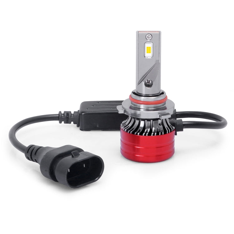 1 Pair F5 9005 DC9-23V / 24W / 6500K / 2500LM IP67 Car LED 3570 Lamp Beads Headlight(White Light)