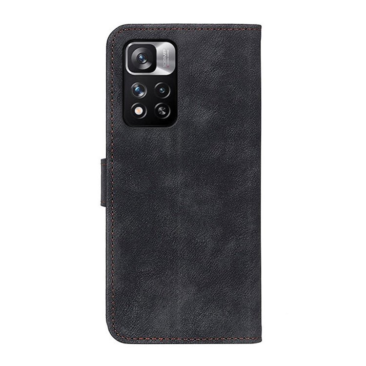 For Xiaomi Redmi Note 11 Pro Antelope Texture Magnetic Buckle Horizontal Flip Leather Phone Case with Card Slots & Wallet & Holder