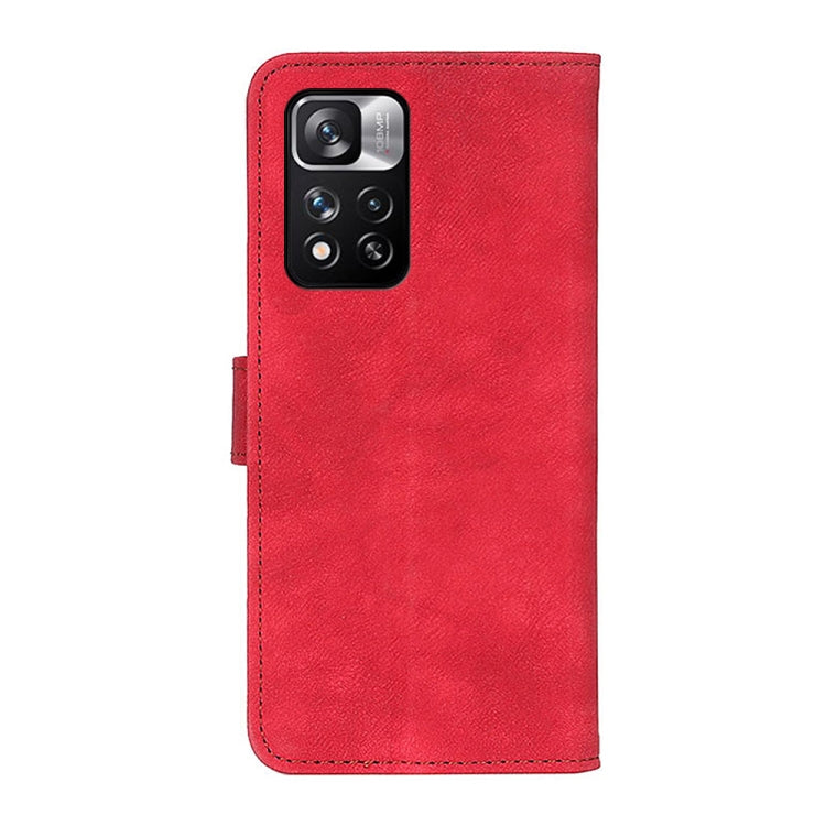 For Xiaomi Redmi Note 11 Pro Antelope Texture Magnetic Buckle Horizontal Flip Leather Phone Case with Card Slots & Wallet & Holder
