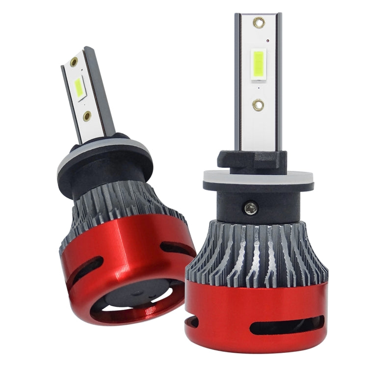 1 Pair F10 880 DC9-23V / 24W / 2500LM / 6000K IP67 Car LED 3570 Lamp Beads Headlight(White Light)