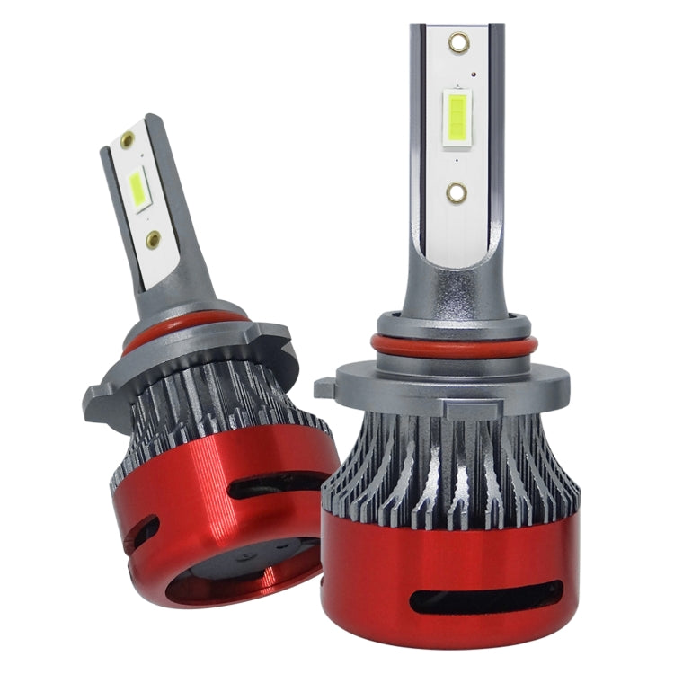 1 Pair F10 9005 DC9-23V / 24W / 2500LM / 6000K IP67 Car LED 3570 Lamp Beads Headlight(White Light)