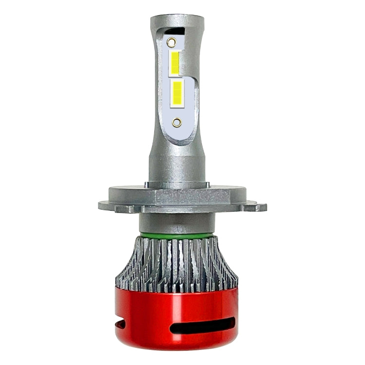 1 Pair F10 H4 DC9-23V / 24W / 2500LM / 6000K IP67 Car LED 3570 Lamp Beads Headlight(White Light)