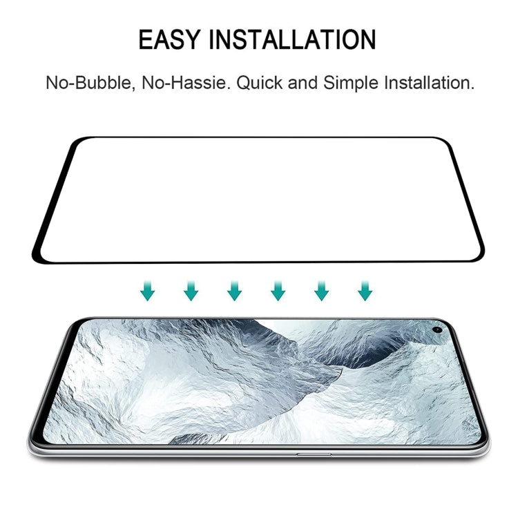 Full Glue Cover Screen Protector Tempered Glass Film For OPPO Realme GT Master Edition