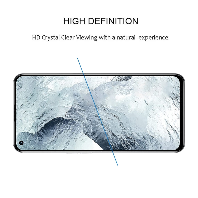 25 PCS Full Glue Cover Screen Protector Tempered Glass Film For OPPO Realme GT Master Edition