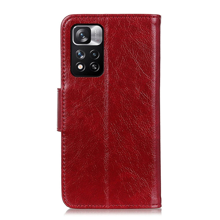 For Xiaomi Redmi Note 11 Pro Nappa Texture Horizontal Flip Leather Case with Holder & Card Slots & Wallet
