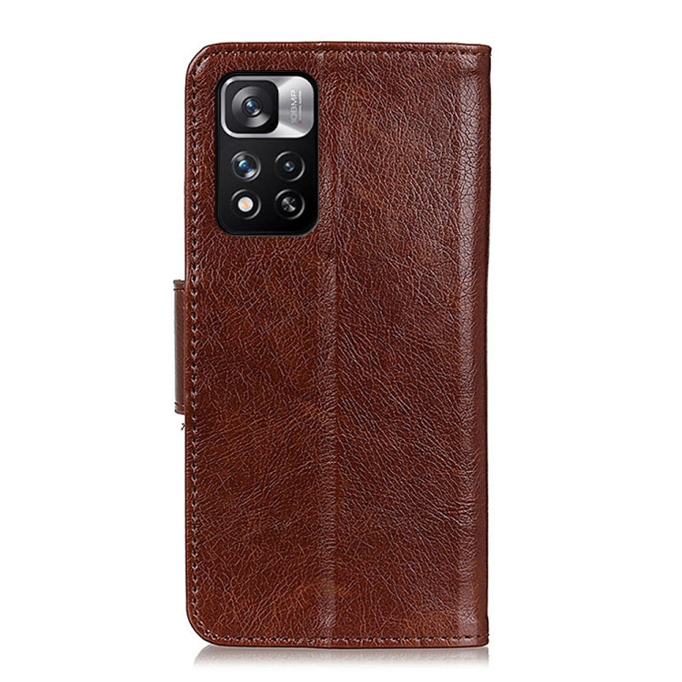 For Xiaomi Redmi Note 11 Pro Nappa Texture Horizontal Flip Leather Case with Holder & Card Slots & Wallet