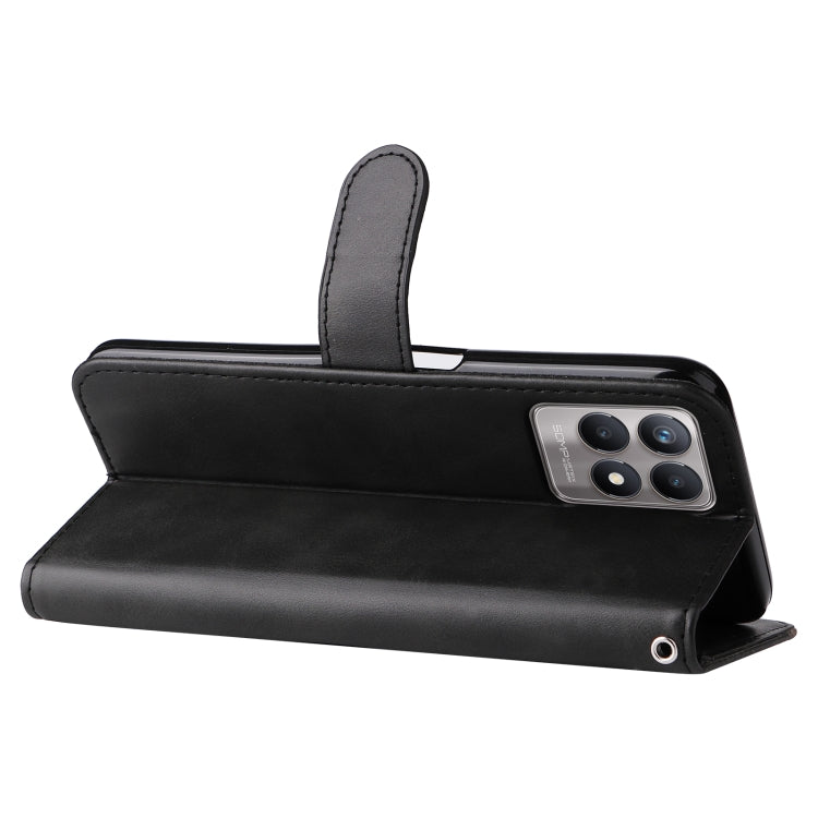 For OPPO Realme 8i Calf Texture Zipper Horizontal Flip Leather Phone Case