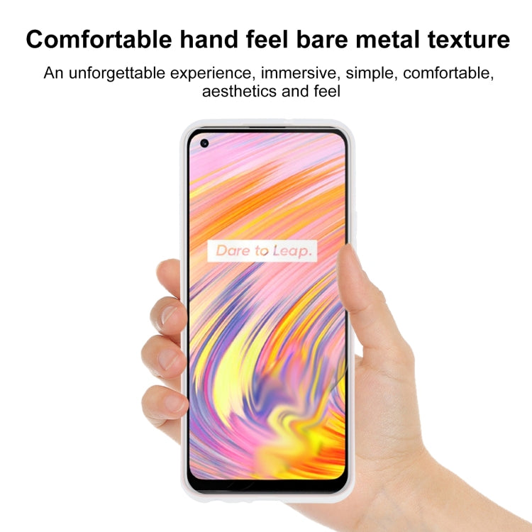 TPU Phone Case For OPPO Realme V15(Matte White)