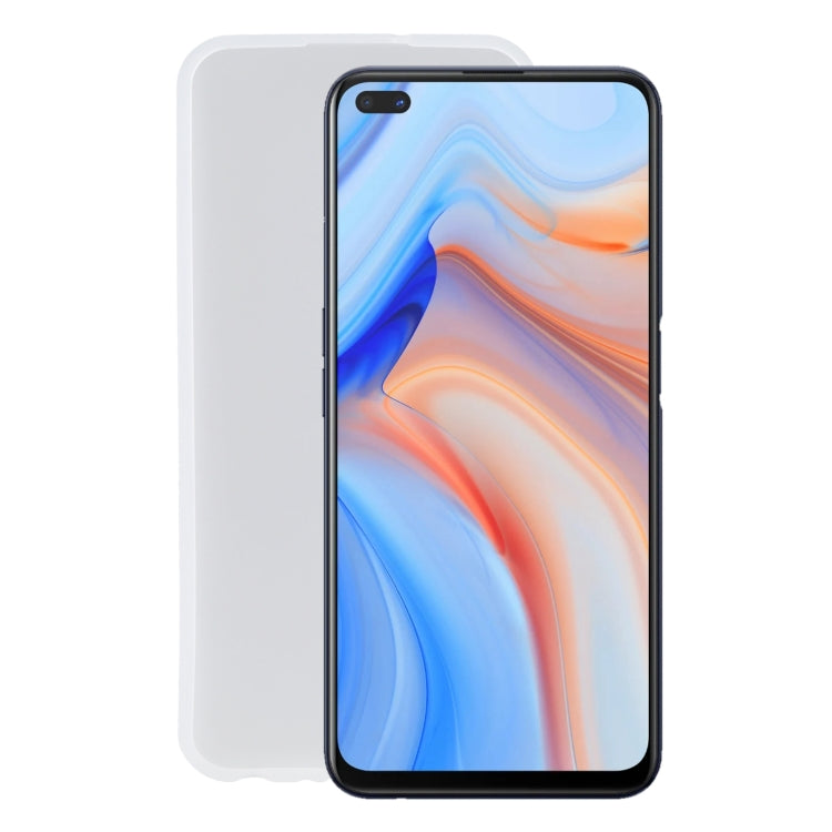 TPU Phone Case For OPPO Reno4 Z 5G (Matte White)