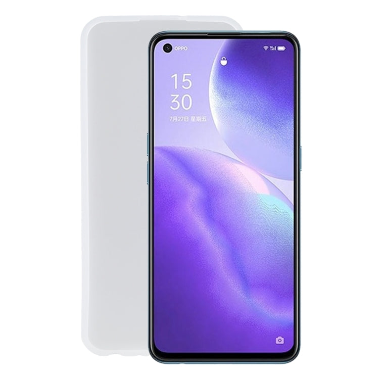 TPU Phone Case For OPPO Reno5 4G (Matte White)