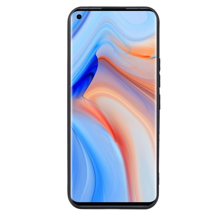 TPU Phone Case For OPPO Reno4 Pro(Matte Black)