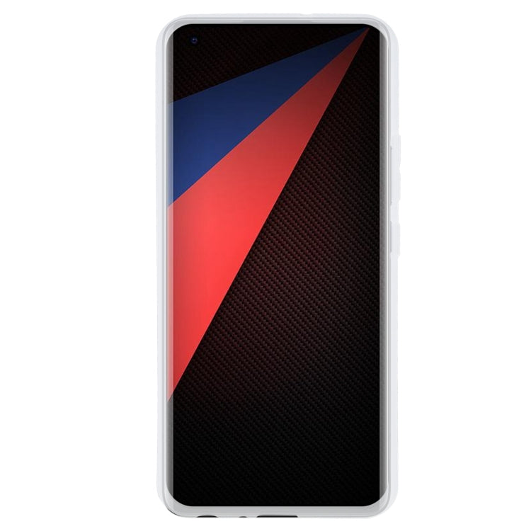 TPU Phone Case For vivo iQOO 5 Pro 5G(Transparent White)