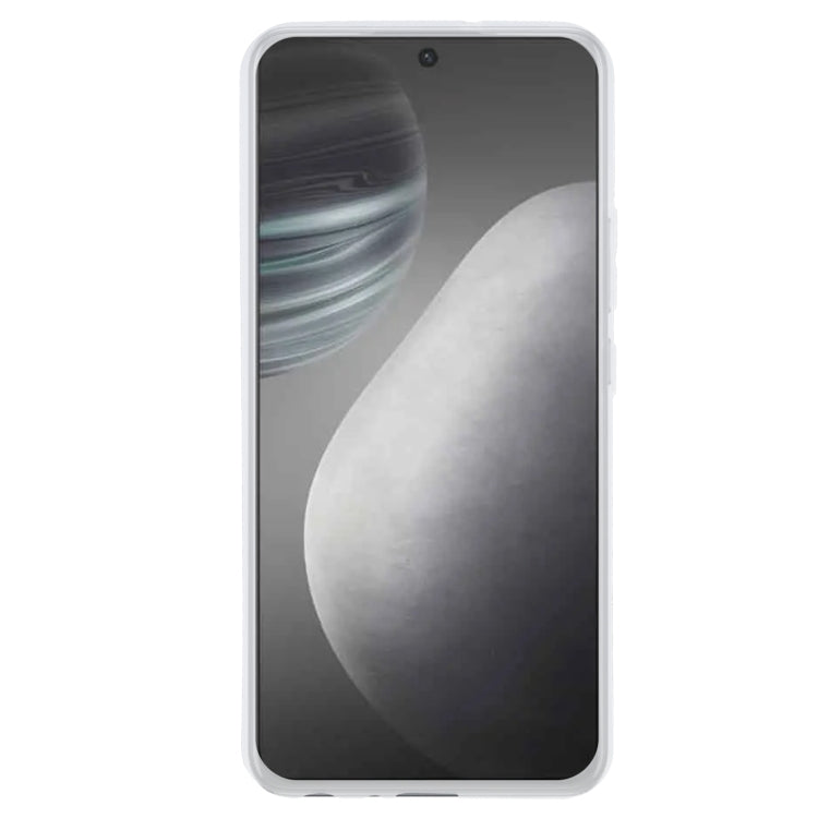 TPU Phone Case For vivo iQOO 7(Transparent White)