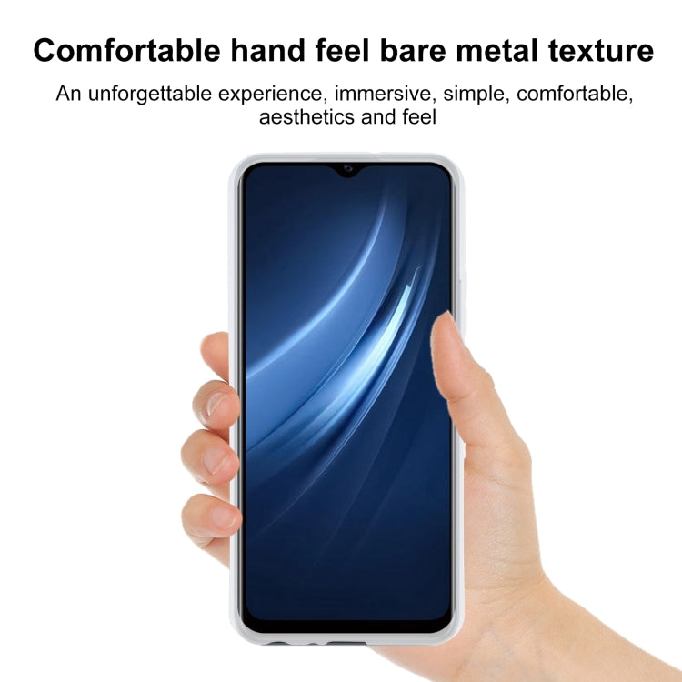 TPU Phone Case For vivo iQOO U1x(Transparent White)