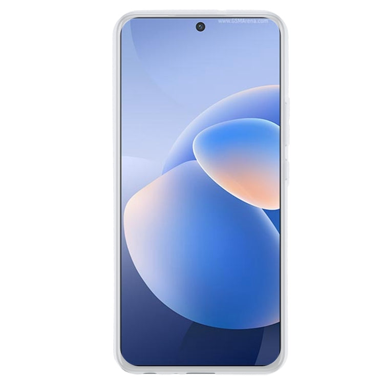 TPU Phone Case For vivo X60 5G(Transparent White)
