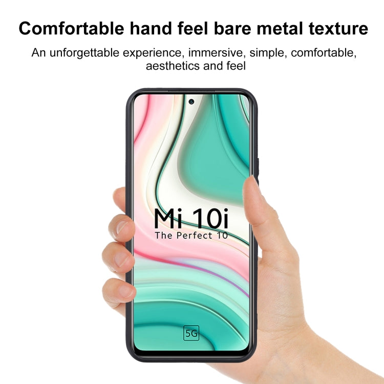 TPU Phone Case For Xiaomi Mi 10i 5G(Frosted Black)