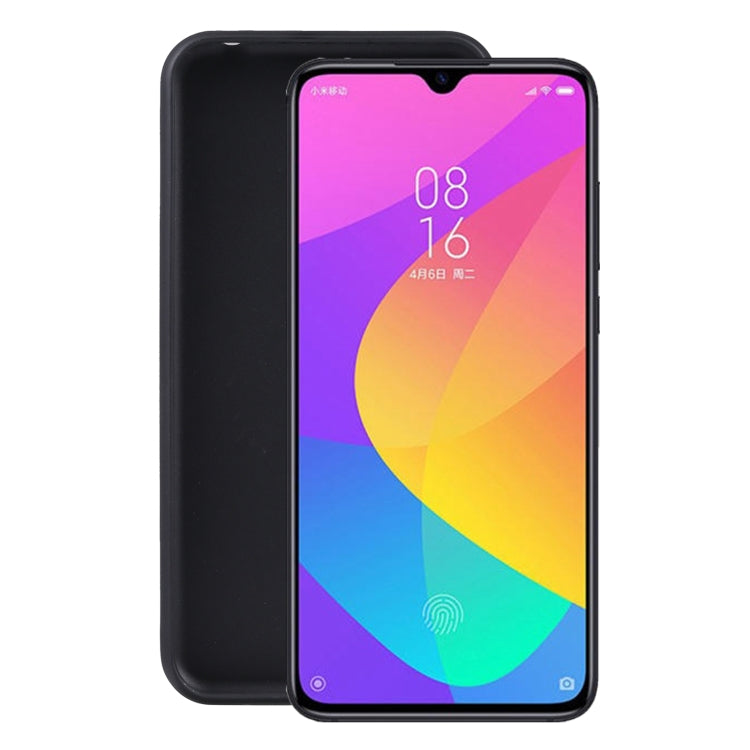 TPU Phone Case For Xiaomi Mi 9 Lite(Frosted Black)