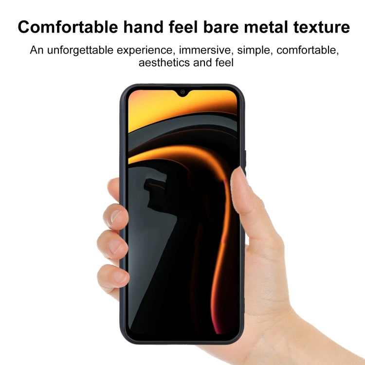 TPU Phone Case For Xiaomi Poco C3(Frosted Black)