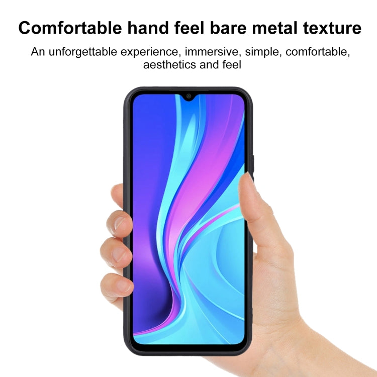 TPU Phone Case For Xiaomi Redmi 9 (India)(Frosted Black)