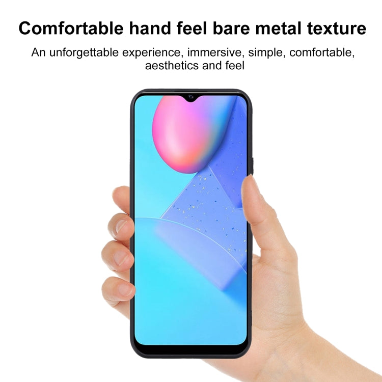 TPU Phone Case For vivo Y12s(Pudding Black)