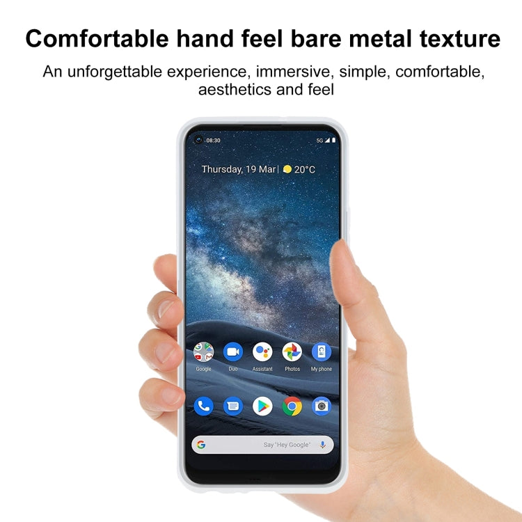 TPU Phone Case For Nokia 8.3 5G(Matte White)