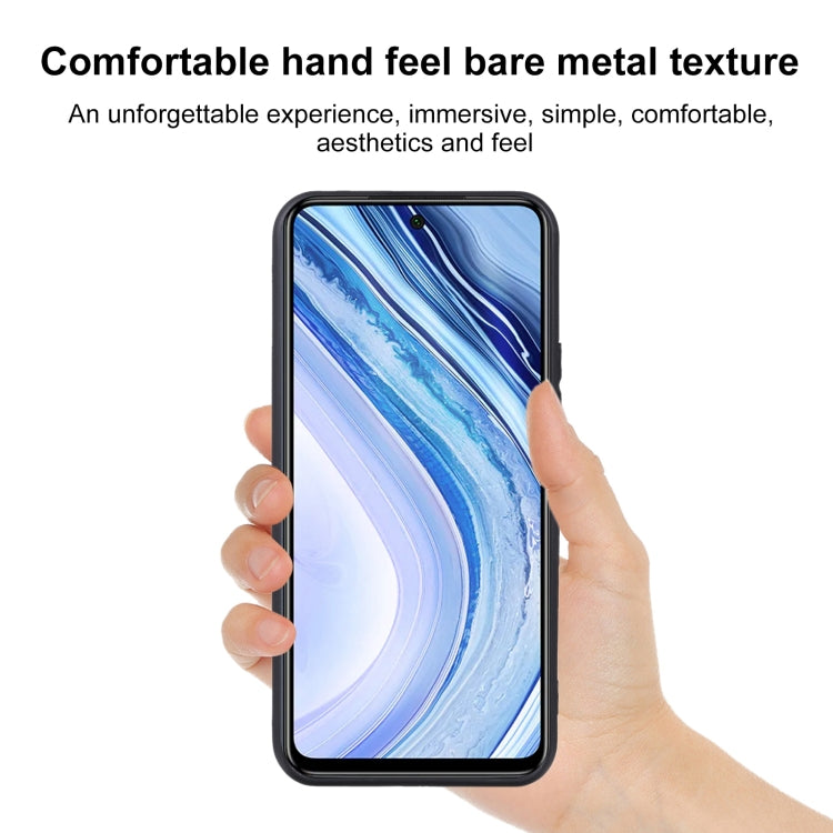 TPU Phone Case For Xiaomi Redmi Note 9 Pro Max(Pudding Black)