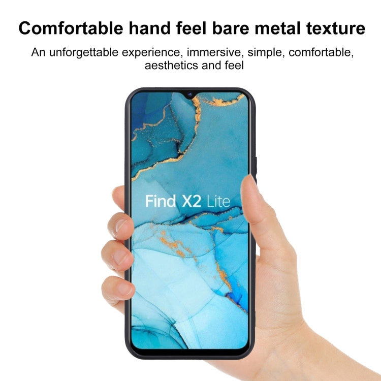 TPU Phone Case For OPPO Find X2 Lite(Frosted Black)
