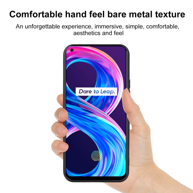 TPU Phone Case For OPPO Realme 8 / 8 Pro(Frosted Black)