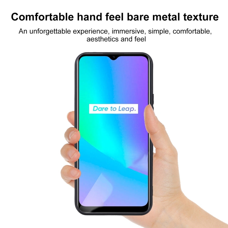 TPU Phone Case For OPPO Realme C25(Frosted Black)