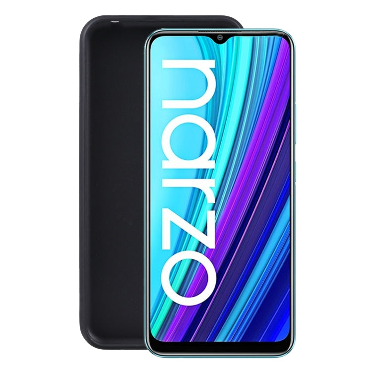 TPU Phone Case For OPPO Realme Narzo 30A(Frosted Black)