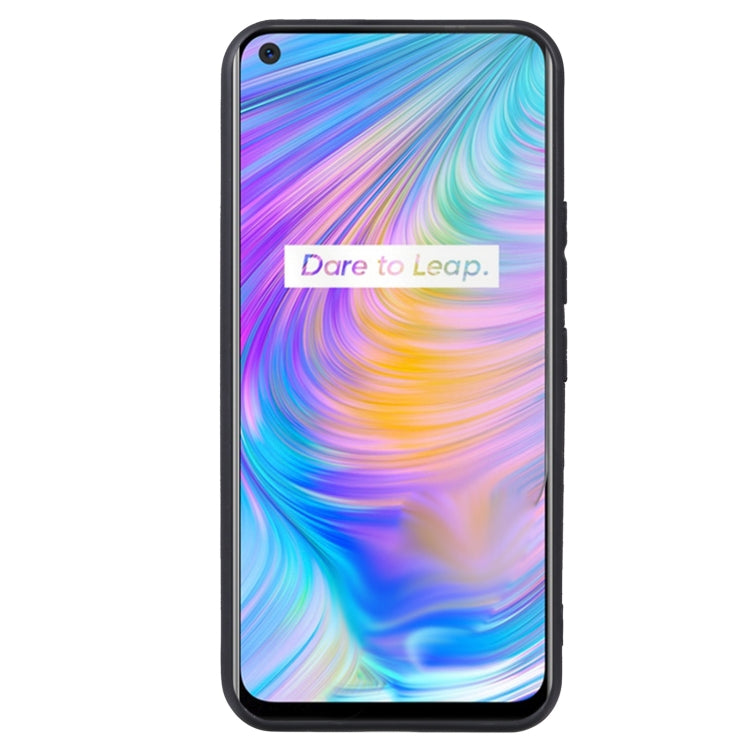 TPU Phone Case For OPPO Realme Q2(Frosted Black)