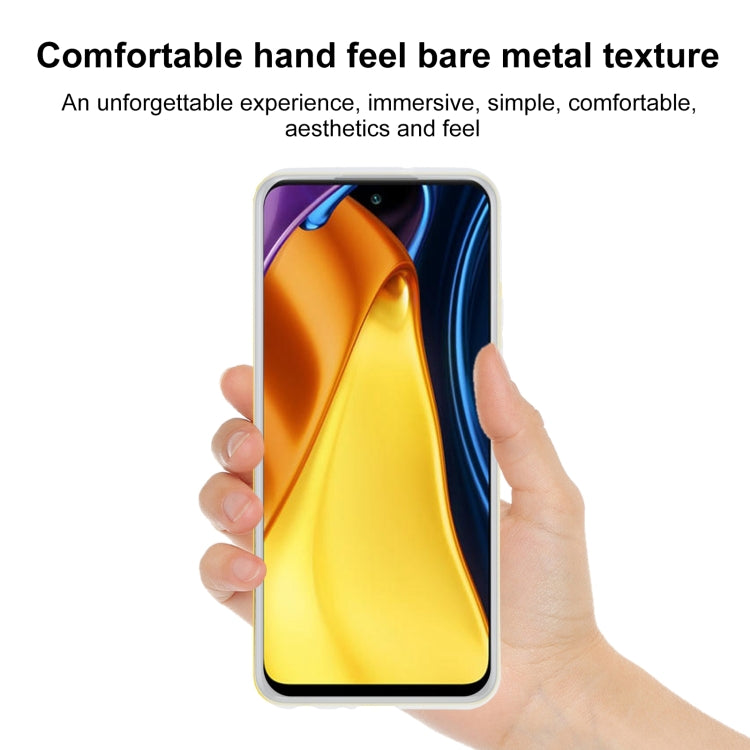 TPU Phone Case For Xiaomi Poco M3 Pro(Frosted White)