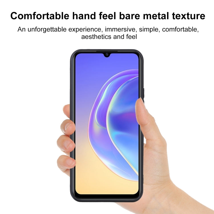 TPU Phone Case For vivo V21e 5G(Matte Black)