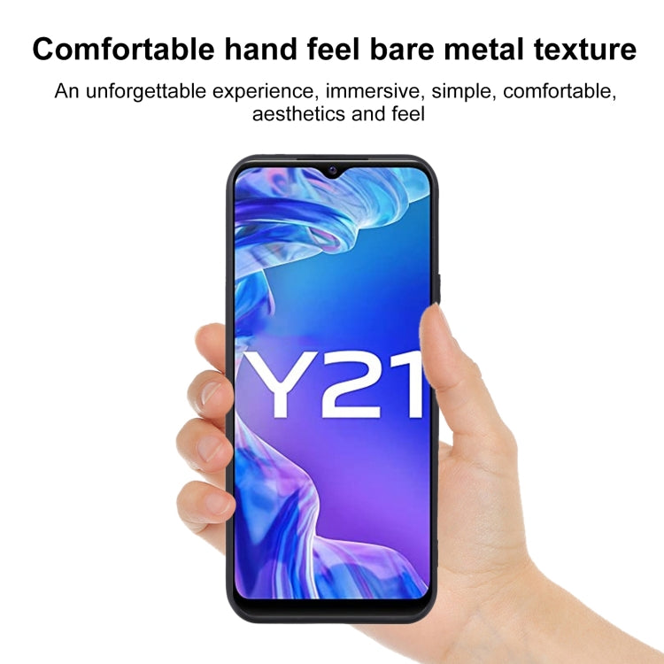 TPU Phone Case For vivo Y21 2018(Matte Black)