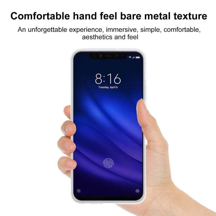 TPU Phone Case For Xiaomi Mi 8 Pro(Transparent White)