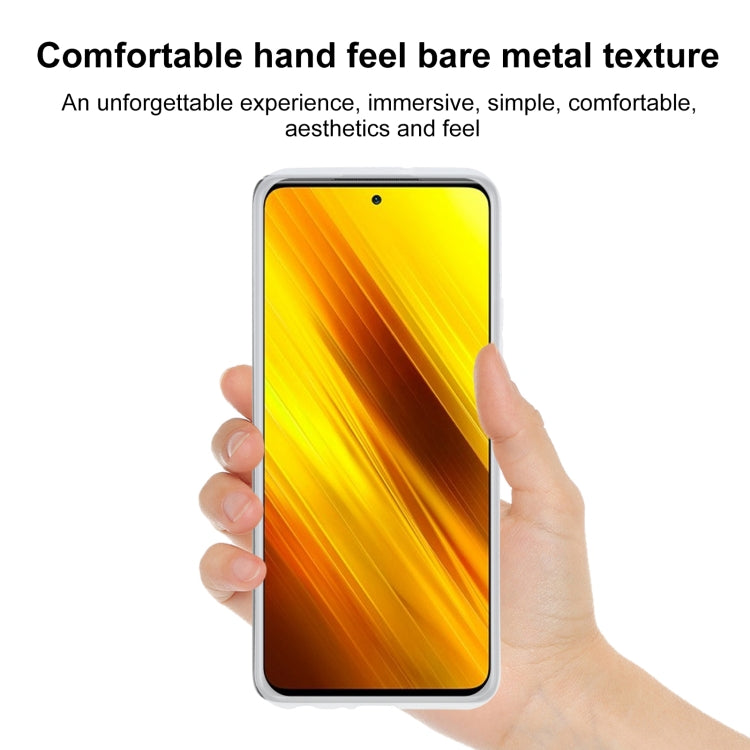 TPU Phone Case For Xiaomi Poco X3 NFC(Transparent White)