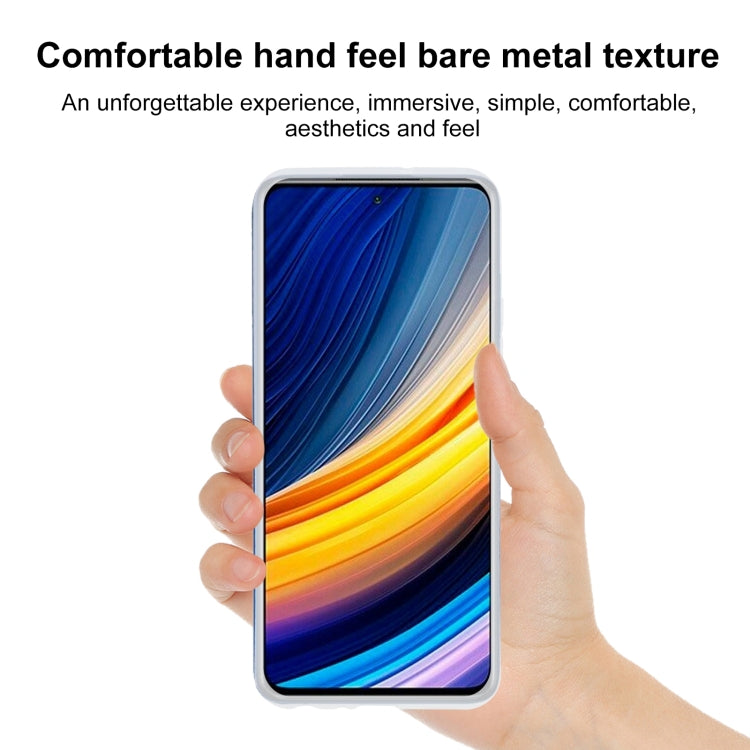 TPU Phone Case For Xiaomi Poco X3 Pro(Transparent White)