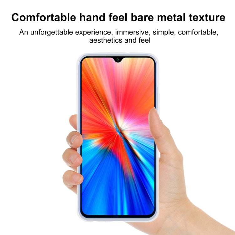 TPU Phone Case For Xiaomi Redmi Note 8 2021(Transparent White)