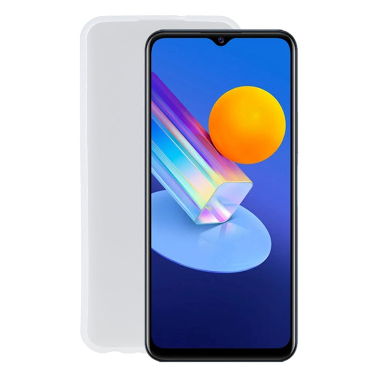 TPU Phone Case For vivo Y72 5G(Transparent White)