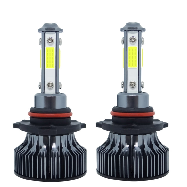 1 Pair V7 9005 DC9-36V / 22W / 2200LM / 6000K IP68 Car LED COB Lamp Beads Headlight(White Light)