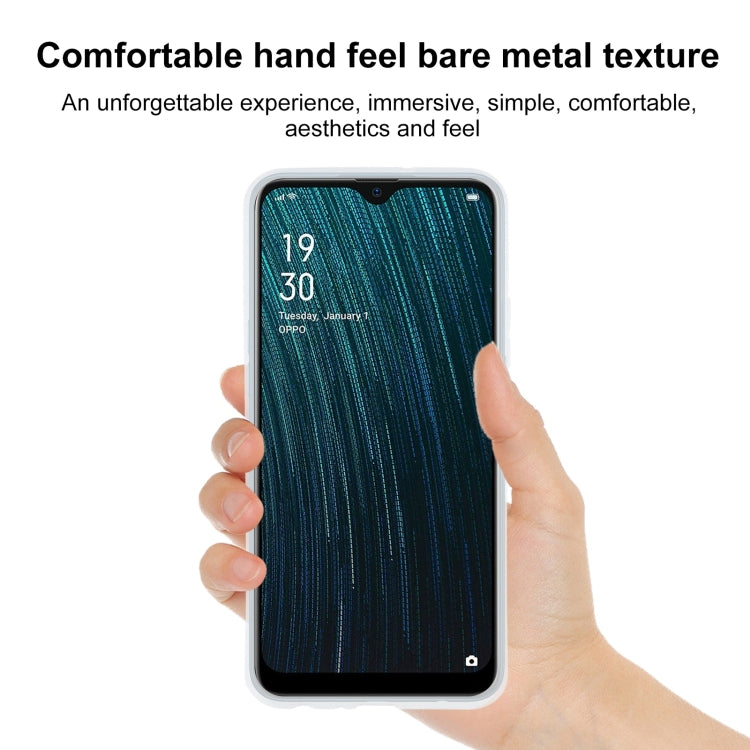 TPU Phone Case For OPPO A5s / AX5s(Frosted White)