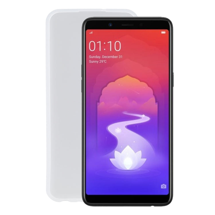 TPU Phone Case For OPPO Realme 1(Frosted White)