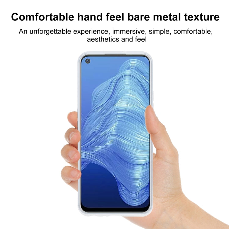TPU Phone Case For OPPO Realme 7 5G(Frosted White)