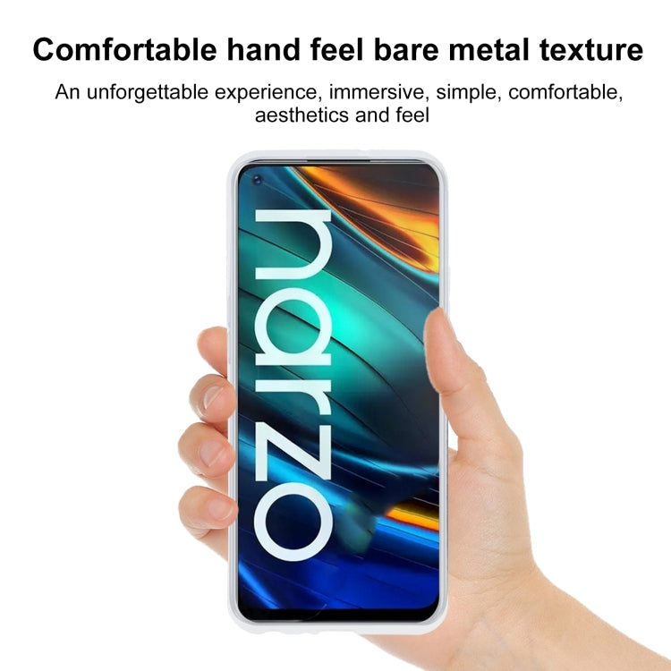 TPU Phone Case For OPPO Realme Narzo 20 Pro(Frosted White)
