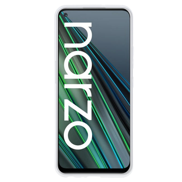 TPU Phone Case For OPPO Realme Narzo 30 5G(Frosted White)