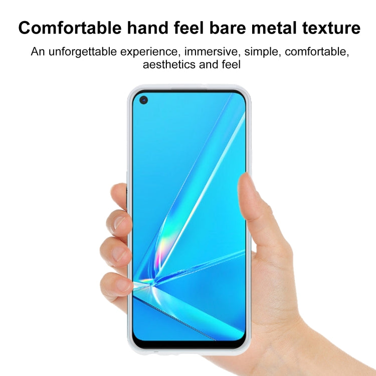TPU Phone Case For OPPO A72(Transparent White)